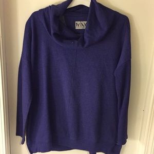 Purple Tunic Sweatshirt Size XL